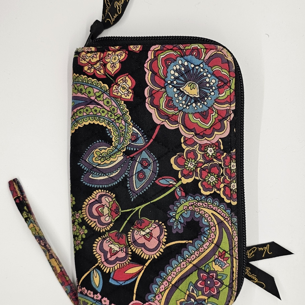 Vera Bradley Symphony In Hue Floral Wristlet Wallet